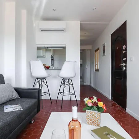 Gilly 4 - F2 Exceptionnel, Vue Mer, Moderne, Climatisation ,vieux-nice Nice
